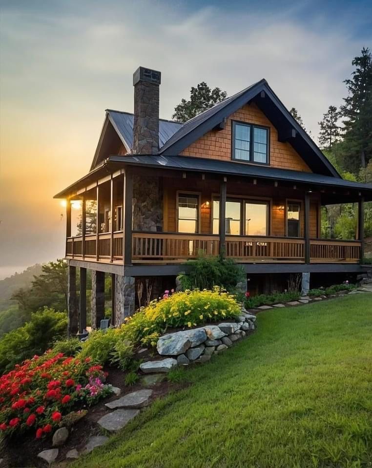 Modern home exterior